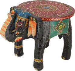 Deko Elefant - Schwarz - 25x20x20 Cm -Deko Haus Store 02 21 elefanten tisch 11