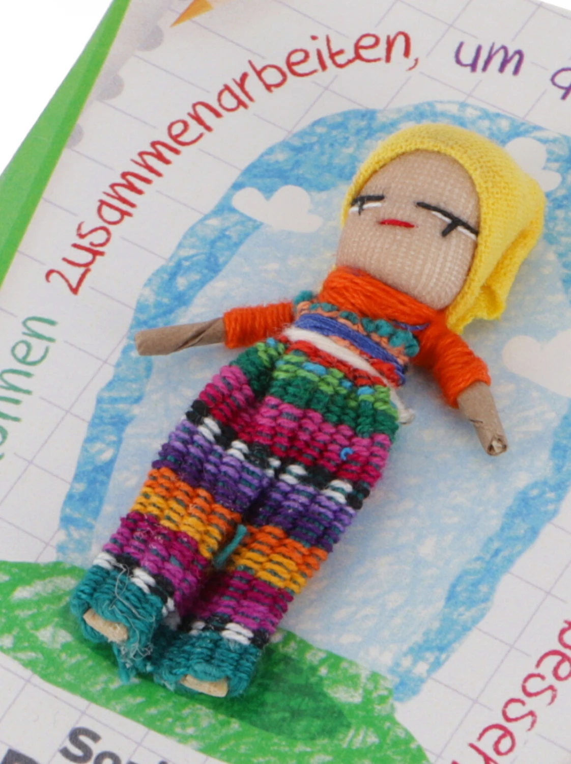 Solidarity Sorgenpüppchen - 5 Cm Inkl. Displaykarte 2 Solidarity Sorgenpüppchen - 5 Cm Inkl. Displaykarte – Bild 2