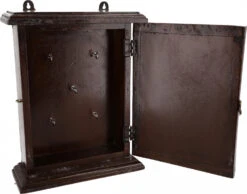 Schlüsselkasten Mit Fliesenornament - Design 3 - 27x21x8 Cm -Deko Haus Store 02 21 schluessenkasten fliesen 2