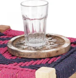 Indischer Vintage Untersetzer, Geschnitzter Untersetzer - Weiß - 1,5 Cm Ø20 Cm -Deko Haus Store 02 21 teppiche desert garments 17