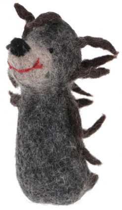 Handgemachte Fingerpuppe Aus Filz - Igel - 10x4x3 Cm -Deko Haus Store 07 21filzdeko 102