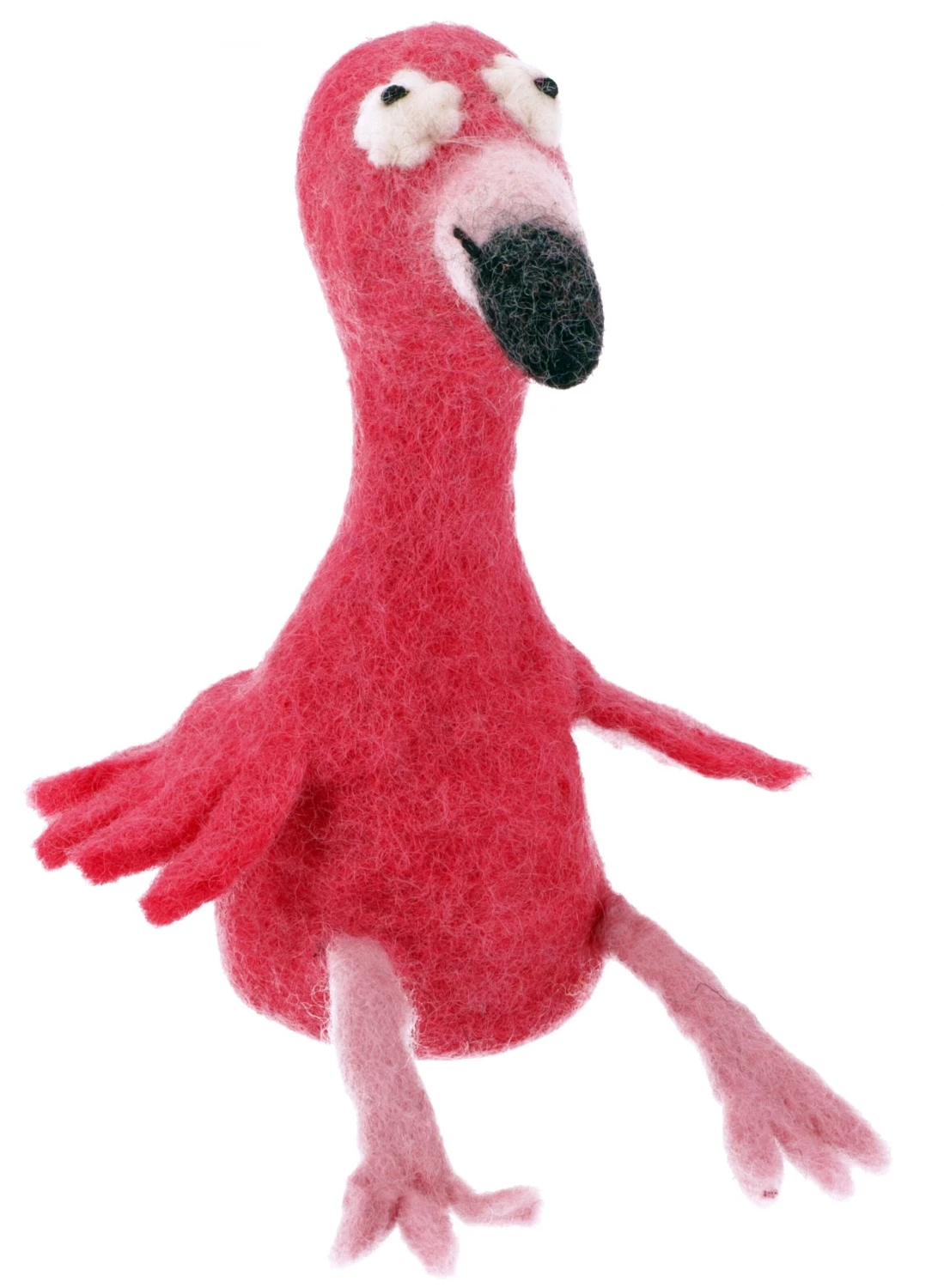 Filz Eierwärmer, Handgemachter Filzdekoration Aus Nepal, Filztier - Flamingo 1 Filz Eierwärmer, Handgemachter Filzdekoration Aus Nepal, Filztier - Flamingo