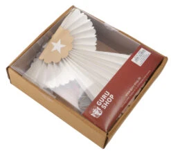 3er Set Origami Weihnachtsschmuck, Weinachts Deko, Fensterdeko - Engel 20cm -Deko Haus Store 09 21 weihnachtsschmuck 12