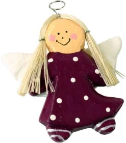 Schutzengel, Weihnachtsengel Magnet 4 Farben - 5x5 Cm -Deko Haus Store 10 18dsc08994