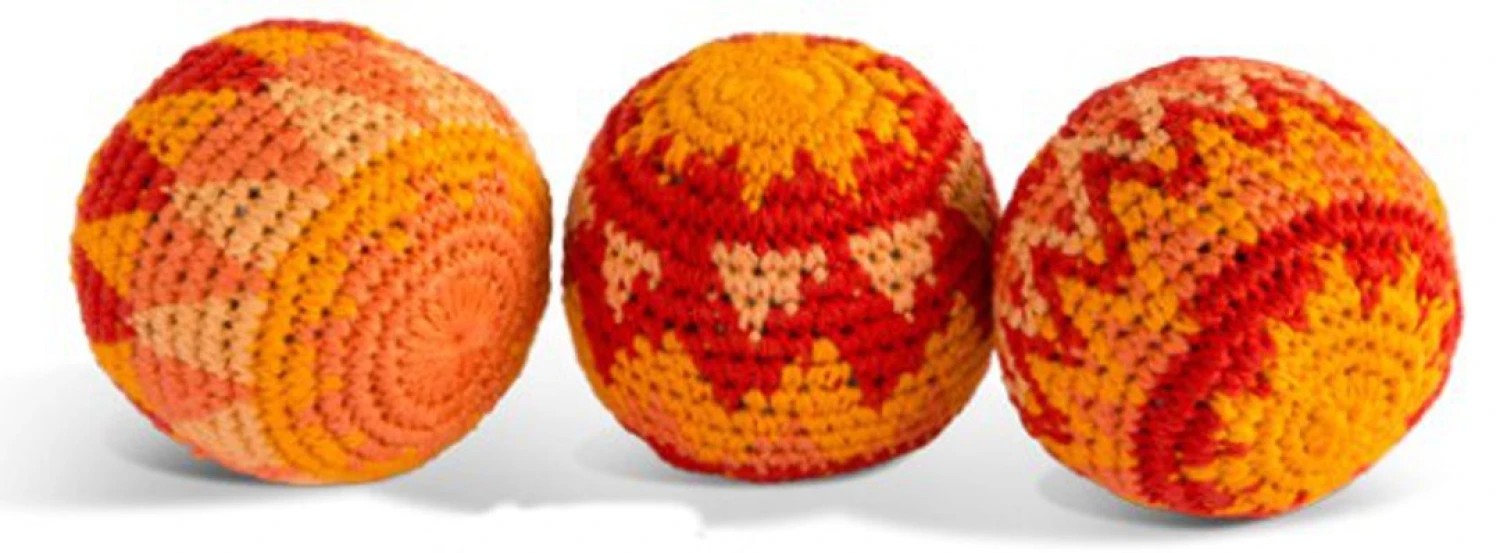 Aromatisierte Jonglierbälle, Häkelbälle 6,5 Cm - Orange (1 Stk.) 1 Aromatisierte Jonglierbälle, Häkelbälle 6,5 Cm - Orange (1 Stk.)