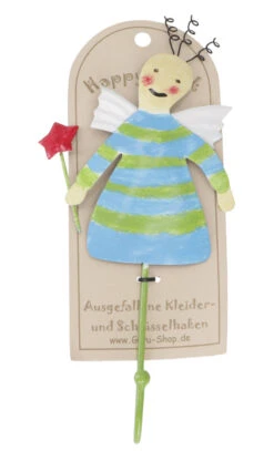 Kleiner Garderobenhaken, Metall Kleiderhaken - Engel 1 - 18x12 Cm 6 Kleiner Garderobenhaken, Metall Kleiderhaken - Engel 1 - 18x12 Cm -Deko Haus Store 10712 11 2133 1359this and that 51