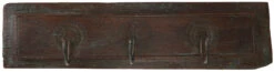 Massiver Garderobenhaken, Wandhaken, Kleiderhaken, Garderobe Aus Alten Holzelementen - Modell 1 - 18x72x10 Cm