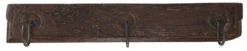 Massiver Garderobenhaken, Wandhaken, Kleiderhaken, Garderobe Aus Alten Holzelementen - Modell 18 - 11x67x10 Cm
