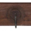 Massiver Garderobenhaken, Wandhaken, Kleiderhaken, Garderobe Aus Alten Holzelementen - Modell 19 - 12x60x10 Cm
