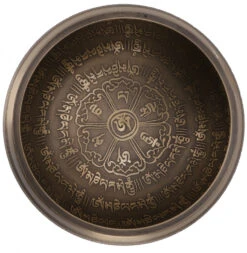 Handgearbeitete Gravierte Klangschale Mit Klöppel &amp; Kissen - Ø 16 Cm Modell 2 -Deko Haus Store 13207 11 2133 1359klangschale 26