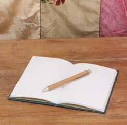 Notizbuch, Tagebuch - Ganesh Mandala Petrol - 17x11x1 Cm -Deko Haus Store 15 05 20 buecher bali 12 2