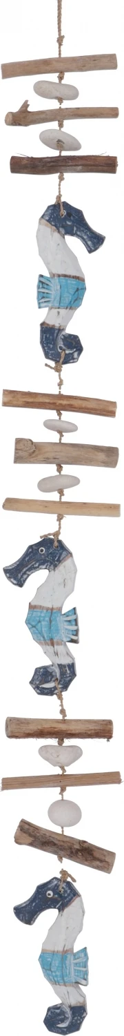 Mobile Aus Holz - Seepferd - 80x8x2 Cm