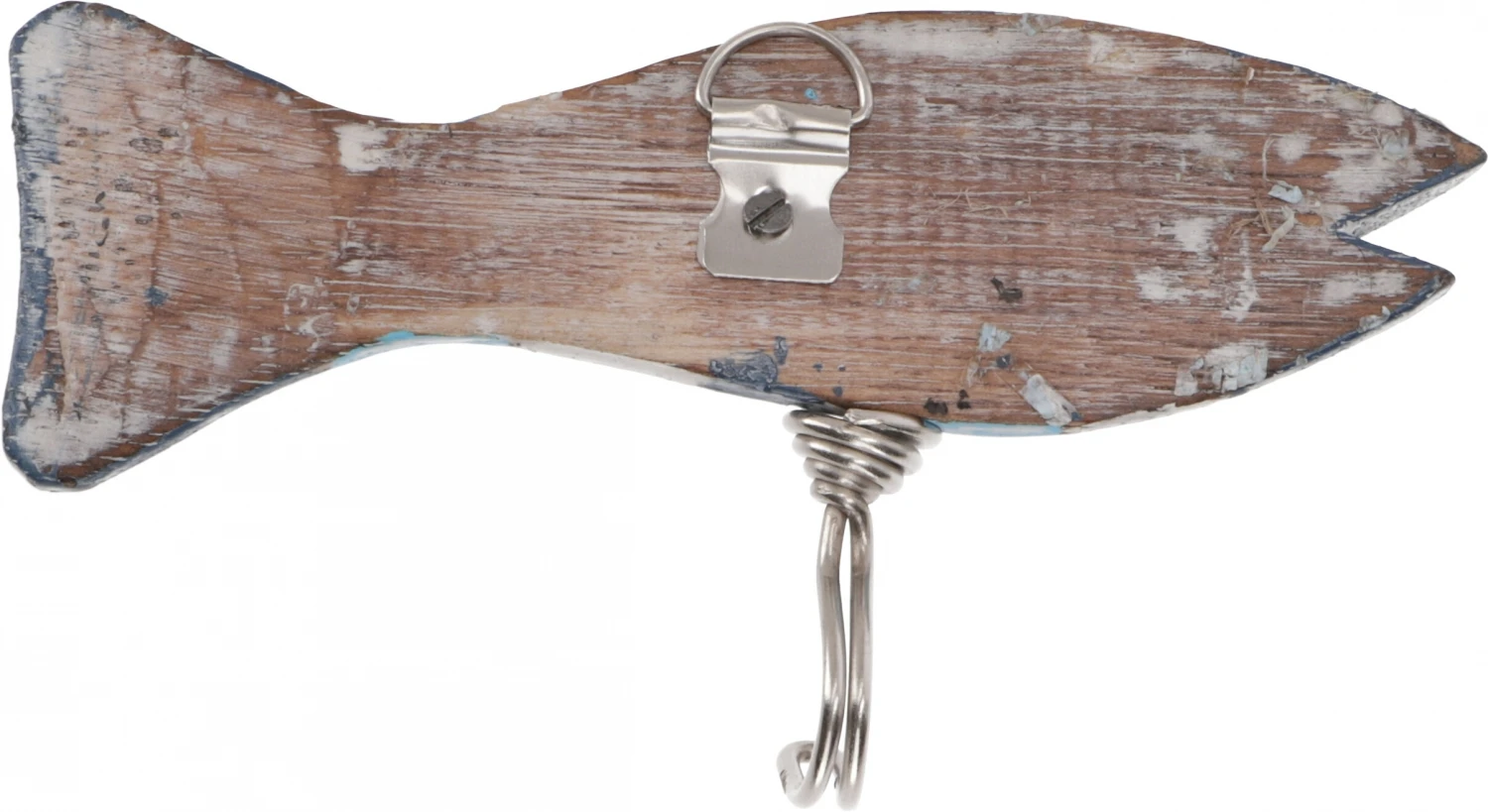 Maritimer Holz Kleiderhaken, Wandhaken - Snapper - 11x14x2 Cm 2 Maritimer Holz Kleiderhaken, Wandhaken - Snapper - 11x14x2 Cm – Bild 2