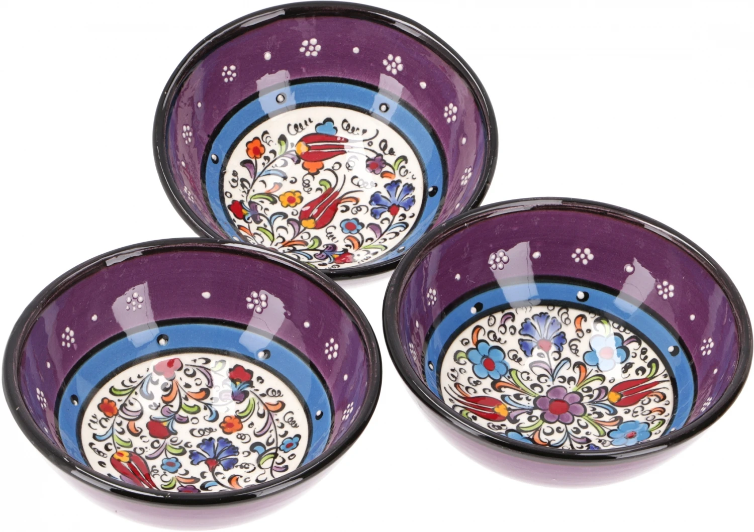 1 Stk. Orientalische Keramikschüssel, Schale, Müslischale, Handbemalt - Ø 12 Cm / Modell 6 2 1 Stk. Orientalische Keramikschüssel, Schale, Müslischale, Handbemalt - Ø 12 Cm / Modell 6 – Bild 2