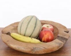 Schwere Obstschale, Holzschale Dekoobjekt Aus Wurzelholz - Modell 4 - 8x32x35 Cm -Deko Haus Store 15 05 20 wurzelholzvasen 16