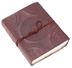 Notizbuch, Lederbuch, Tagebuch Mit Ledereinband - Ganesh 9*12 Cm -Deko Haus Store 17784 11 2133 1359ledertaschen 41