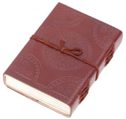 Notizbuch, Lederbuch, Tagebuch Mit Ledereinband - Elefant 9*12 Cm -Deko Haus Store 17786 11 2133 1359ledertaschen 34