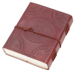 Notizbuch, Lederbuch, Tagebuch Mit Ledereinband - Elefant 12*15 Cm -Deko Haus Store 18822 11 2133 1359ledertaschen 43