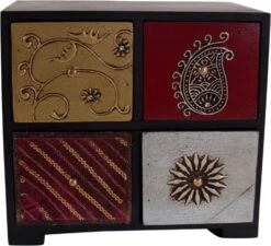 Schubfachschränkchen, Apothekerschränkchen, Schmuck Schränkchen - Modell 9 - 20x22x15 Cm -Deko Haus Store 2010 bild 01 07 10 28