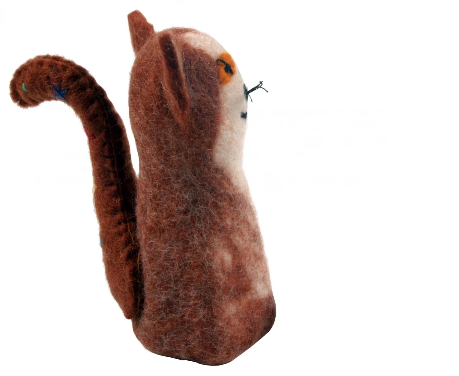 Filz Eierwärmer, Handgemachter Filzdekoration Aus Nepal, Filztier - Katze 2 Filz Eierwärmer, Handgemachter Filzdekoration Aus Nepal, Filztier - Katze – Bild 2