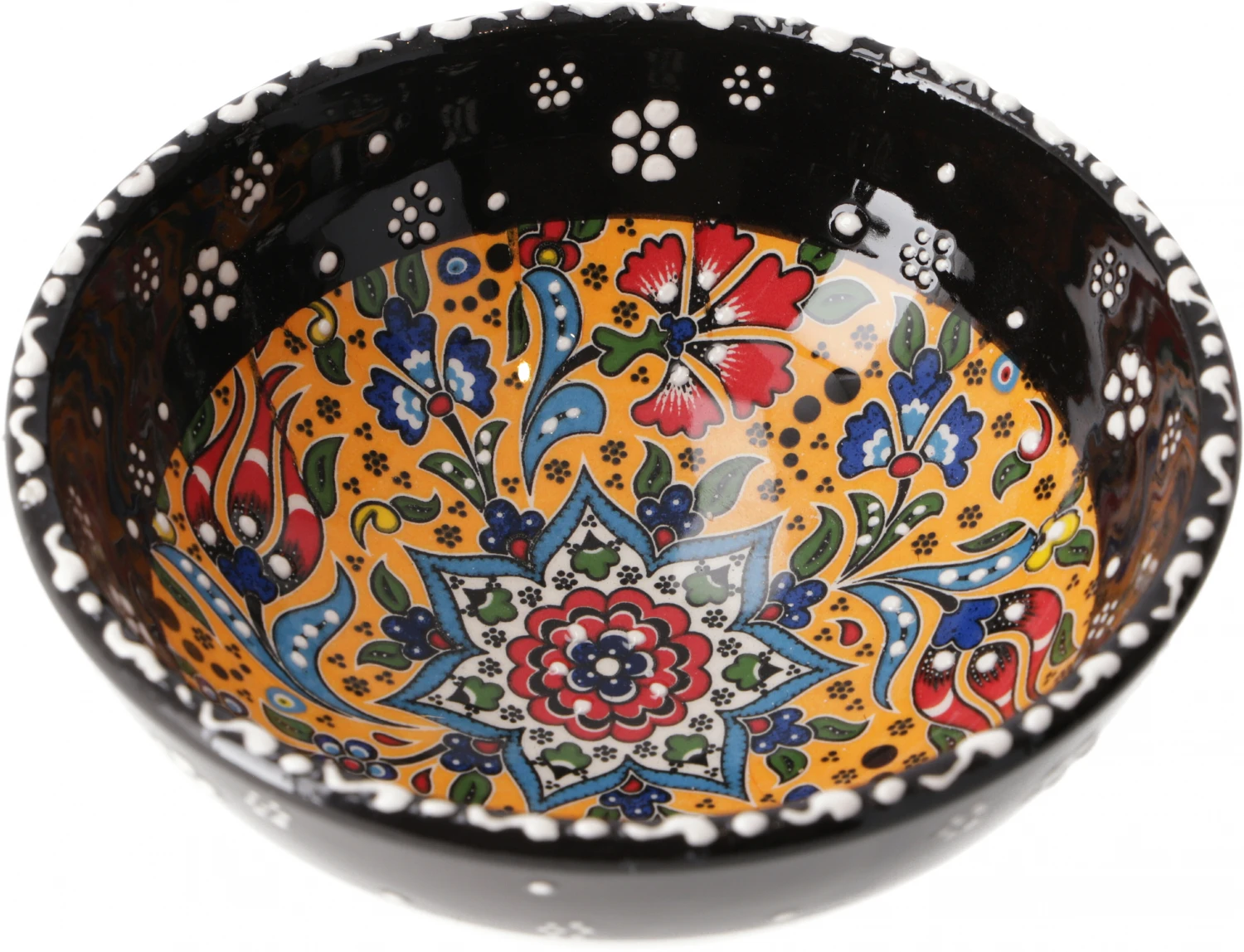 1 Stk. Orientalische Keramikschüssel, Schale, Müslischale, Handbemalt - Ø 12 Cm / Modell 12 1 1 Stk. Orientalische Keramikschüssel, Schale, Müslischale, Handbemalt - Ø 12 Cm / Modell 12