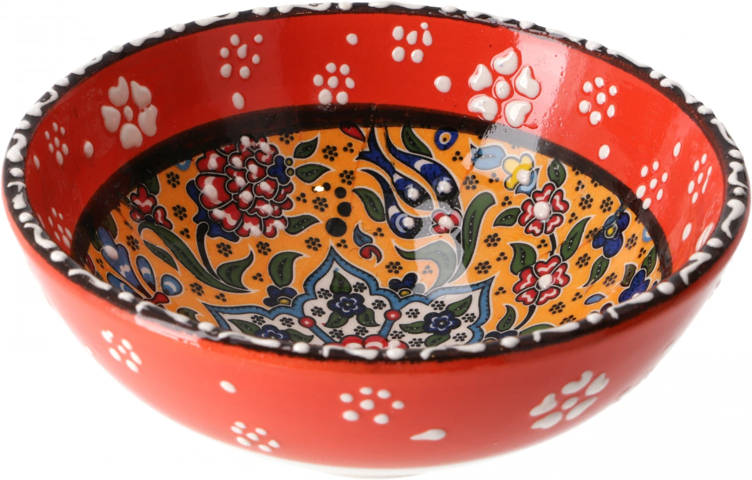 1 Stk. Orientalische Keramikschüssel, Schale, Müslischale, Handbemalt - Ø 12 Cm / Modell 14 2 1 Stk. Orientalische Keramikschüssel, Schale, Müslischale, Handbemalt - Ø 12 Cm / Modell 14 – Bild 2