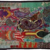 Indischer Wandteppich Patchwork Wandbehang, Einzelstück 150*100 Cm - Muster 24