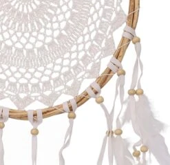 Traumfänger - Weiß 32 Cm -Deko Haus Store 2ec3142ab1c58f33ff5a09a8843401b2