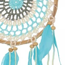 Traumfänger Mit Gehäkelter Spitze - Weiß/türkis 16 Cm 6 Traumfänger Mit Gehäkelter Spitze - Weiß/türkis 16 Cm -Deko Haus Store 2efc6f8effaf3944613e2fe84fb09bb1