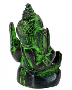 Messingfigur Ganesha Statue 6 Cm - Motiv 8 -Deko Haus Store 3 18dsc09262