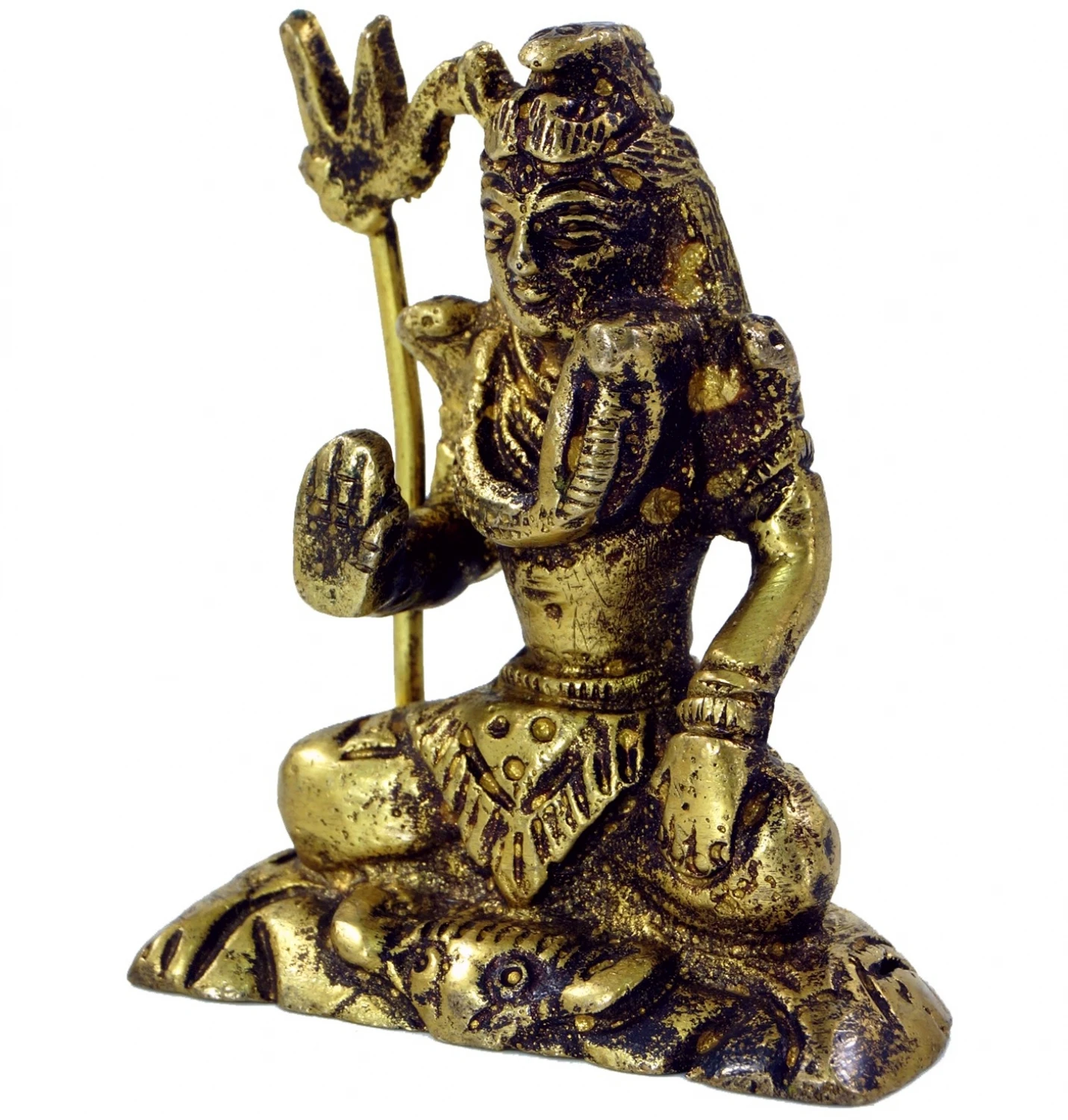 Shiva Talisman Aus Indien 5,5, Cm - Motiv 6 2 Shiva Talisman Aus Indien 5,5, Cm - Motiv 6 – Bild 2