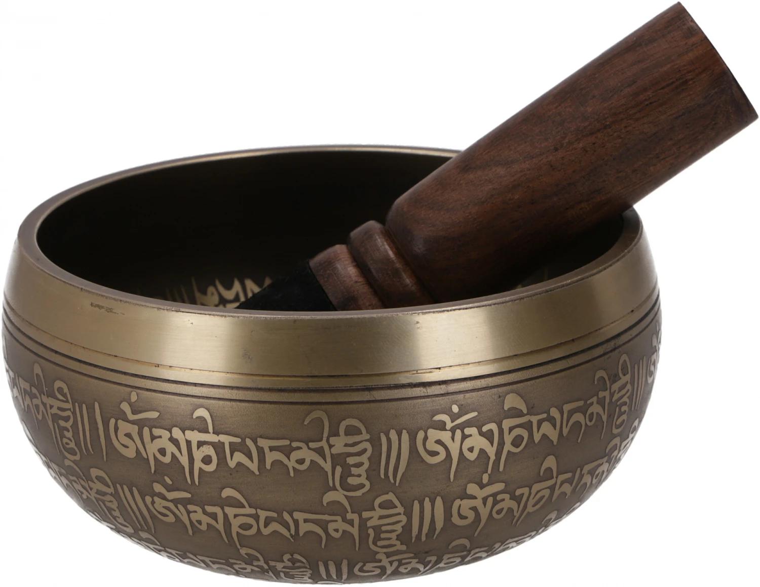 Handgearbeitete Gravierte Klangschale Mit Klöppel & Kissen - Ø 11 Cm Modell 19 2 Handgearbeitete Gravierte Klangschale Mit Klöppel & Kissen - Ø 11 Cm Modell 19 – Bild 2