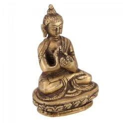 Buddha Statue Aus Messing Dharmachakra Muda 8 Cm - Modell 1 -Deko Haus Store 360 29377 s 22