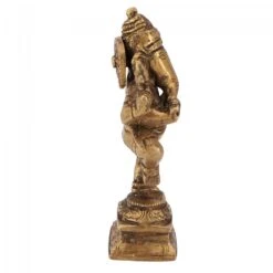 Messingfigur Ganesha Statue, Tanzender Ganesha 11 Cm - Motiv 16 -Deko Haus Store 360 29391 s 18