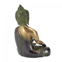 Buddha Statue Aus Messing Bhumisparsa Mudra 18 Cm - Modell 9 -Deko Haus Store 360 29408 s 14