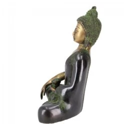 Buddha Statue Aus Messing Bhumisparsa Mudra 18 Cm - Modell 9 -Deko Haus Store 360 29408 s 6