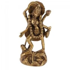 Messingfigur, Statue Kali 11 Cm - Motiv 5