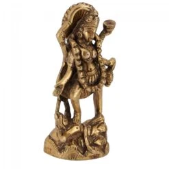 Messingfigur, Statue Kali 11 Cm - Motiv 5 -Deko Haus Store 360 29536 s 22