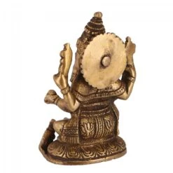 Messingfigur Ganesha Statue 12 Cm - Motiv 20 -Deko Haus Store 360 29543 s 10