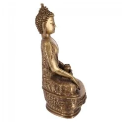 Buddha Statue Aus Messing Bhumisparsa Mudra 32 Cm - Modell 4 -Deko Haus Store 360 29561 s 18