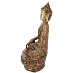 Buddha Statue Aus Messing Bhumisparsa Mudra 32 Cm - Modell 4 -Deko Haus Store 360 29561 s 6