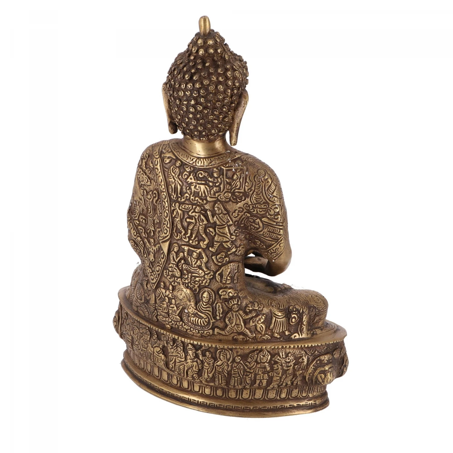 Buddha Statue Aus Messing Dhyana Mudra 31 Cm - Modell 2 5 Buddha Statue Aus Messing Dhyana Mudra 31 Cm - Modell 2 – Bild 5