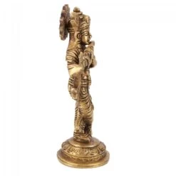 Messingfigur, Statue Krishna Statue 19 Cm - Motiv 3 -Deko Haus Store 360 37381 s 18