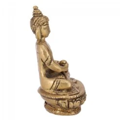 Buddha Statue Aus Messing Dhyana Mudra 10 Cm - Modell 12 -Deko Haus Store 360 37384 s 18