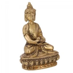 Buddha Statue Aus Messing Dhyana Mudra 10 Cm - Modell 12 -Deko Haus Store 360 37384 s 22