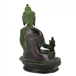 Buddha Statue Aus Messing Medizin Buddha 14 Cm - Modell 12 -Deko Haus Store 360 37390 s 14