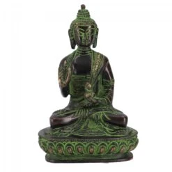 Buddha Statue Aus Messing Amoghasiddhi Buddha 14 Cm - Modell 13