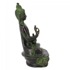 Buddha Statue Aus Messing Amoghasiddhi Buddha 14 Cm - Modell 13 -Deko Haus Store 360 37391 s 18