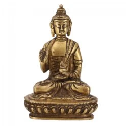 Buddha Statue Aus Messing Amoghasiddhi Buddha 14 Cm - Modell 14
