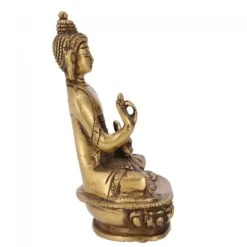 Buddha Statue Aus Messing Amoghasiddhi Buddha 14 Cm - Modell 14 -Deko Haus Store 360 37392 s 18